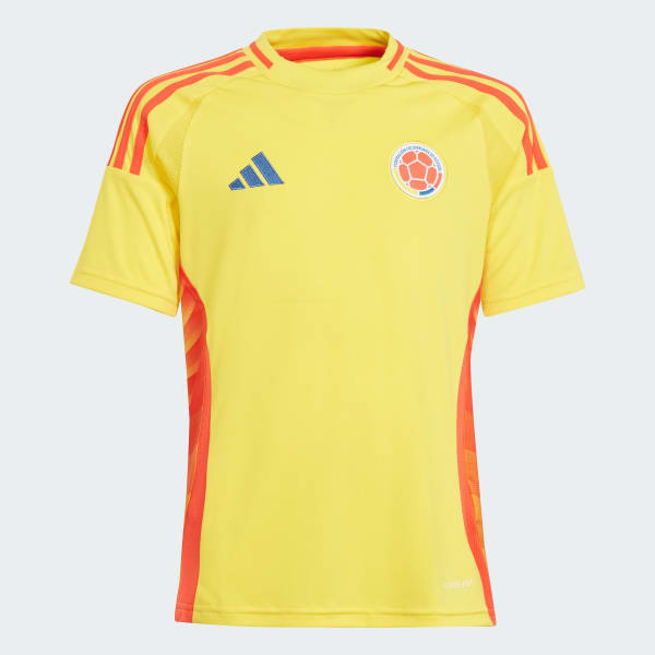 Amarelo Camisa 1 Colômbia 24 Infantil