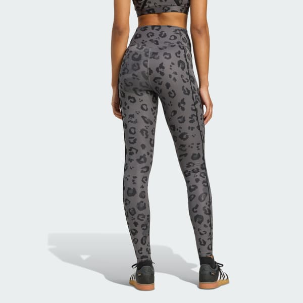 grijs Optime Essentials Full Length Print Legging