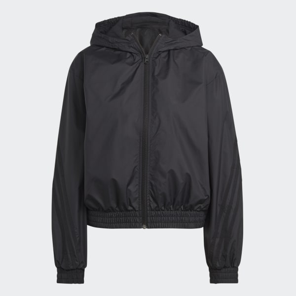 Zwart Future Icons Woven Windjack
