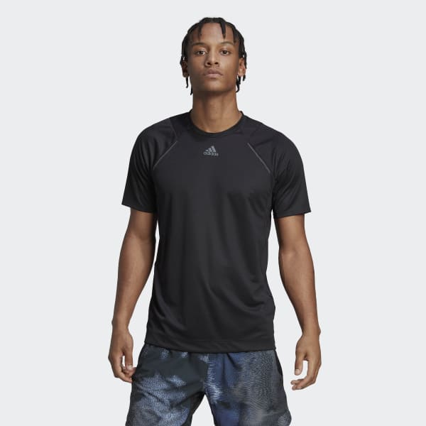 Svart HIIT Spin Training T-Shirt ZR667