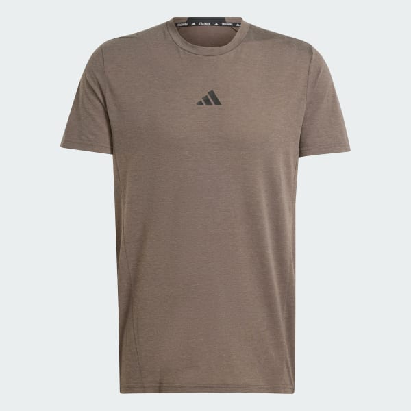 Mens Adidas Green Designed for Training Workout T Shirt