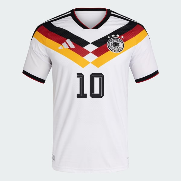 adidas Germany 26 Home Musiala Authentic Jersey - White | Free