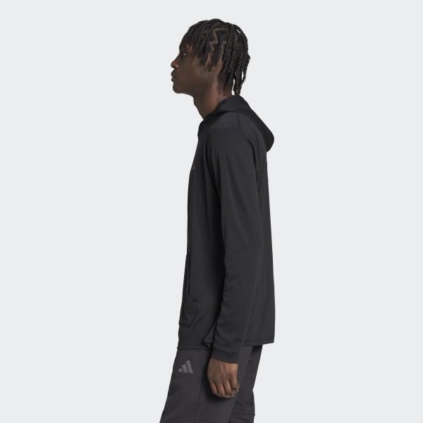 Svart Train Essentials Made to be Remade Training Long Sleeve Hoodie