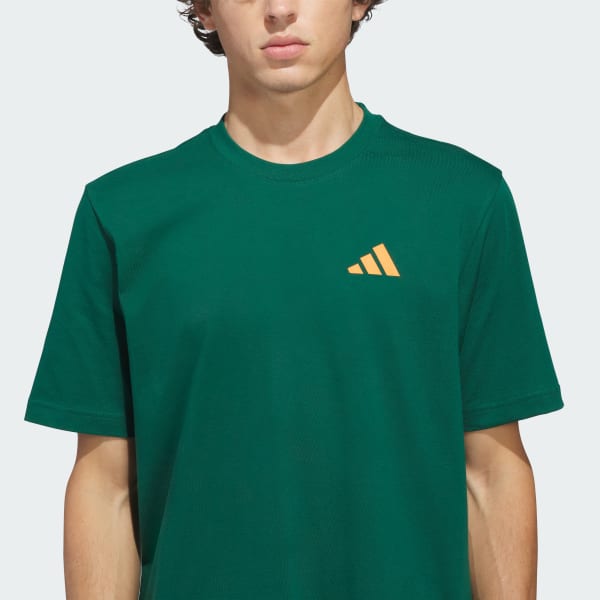 adidas Everyday Getaway Graphic T-shirt - Green | Free Shipping