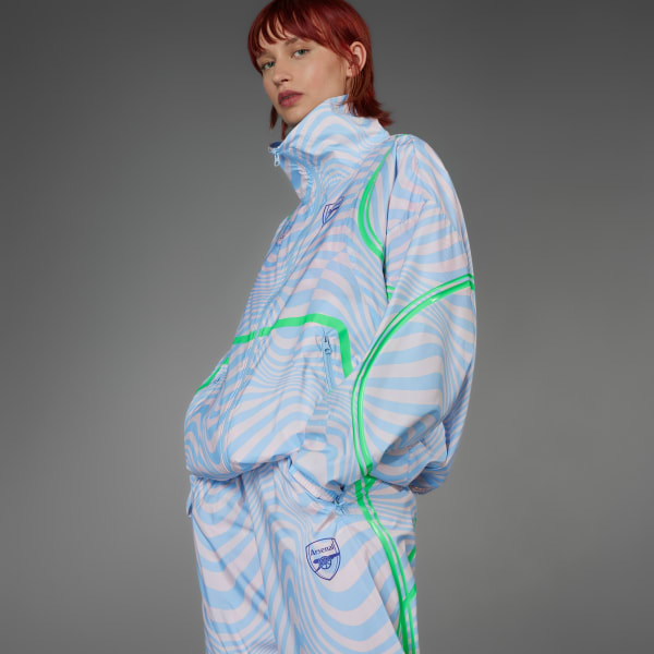 Azul Pantalón Arsenal x adidas by Stella McCartney Tejido