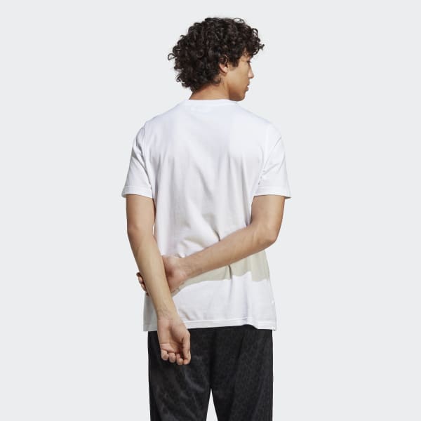 Bianco T-shirt adicolor Classics Trefoil