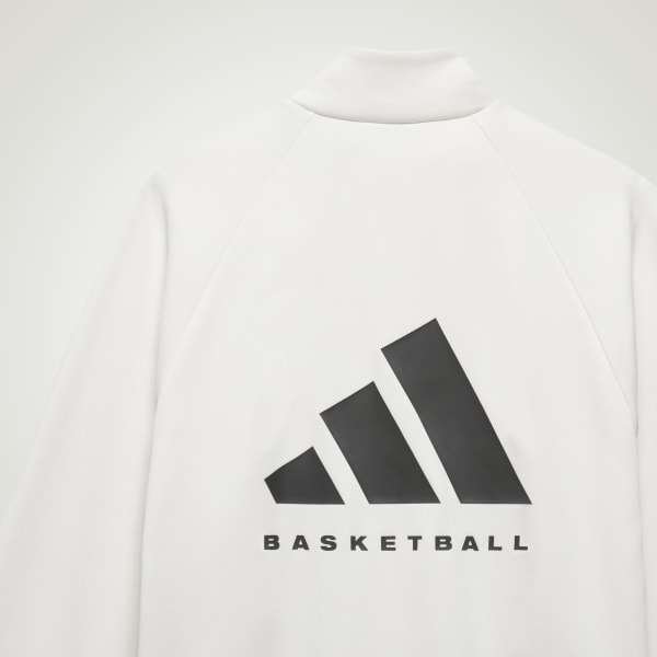 Adidas bb track clearance jacket white