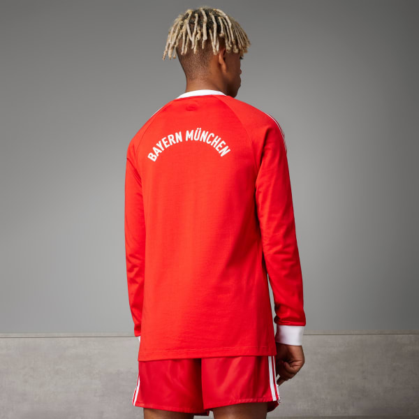 Rot FC Bayern München Originals '70s Longsleeve