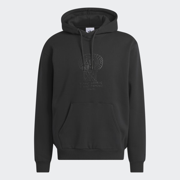 adidas Sudadera con Gorro Shmoofolio Netorious Negro adidas Mexico