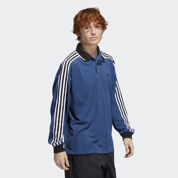 modrá Polokošeľa Long Sleeve (rodovo neutrálna)