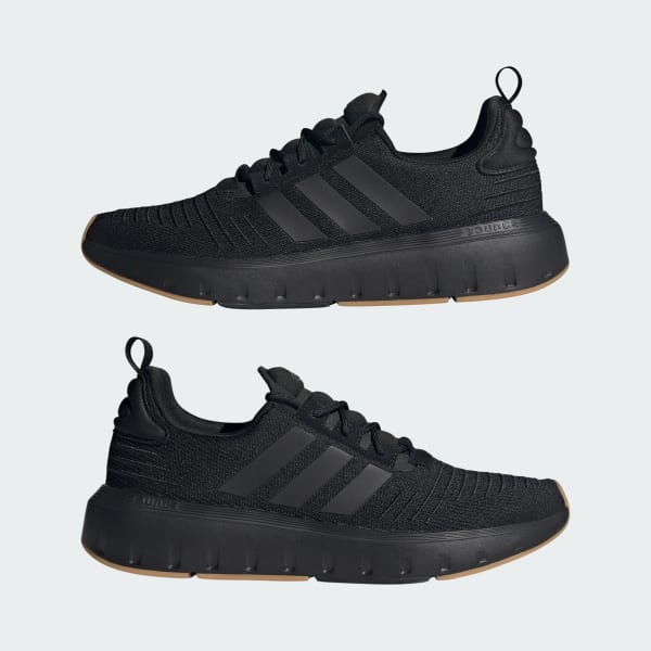 Adidas originals swift run junior cheap trainers  black