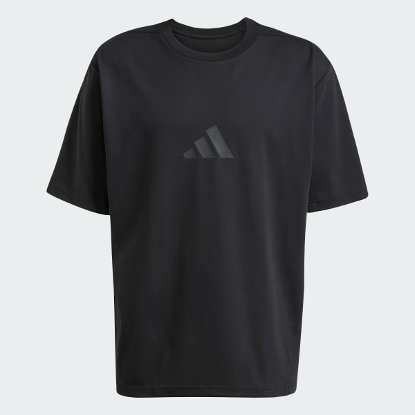 Negro Polera adidas Z.N.E. Loose-Fit