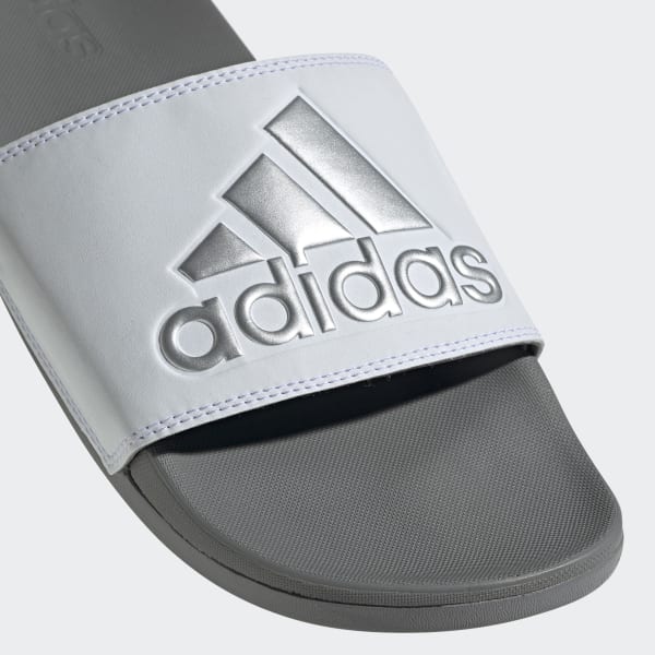 adidas gray slides
