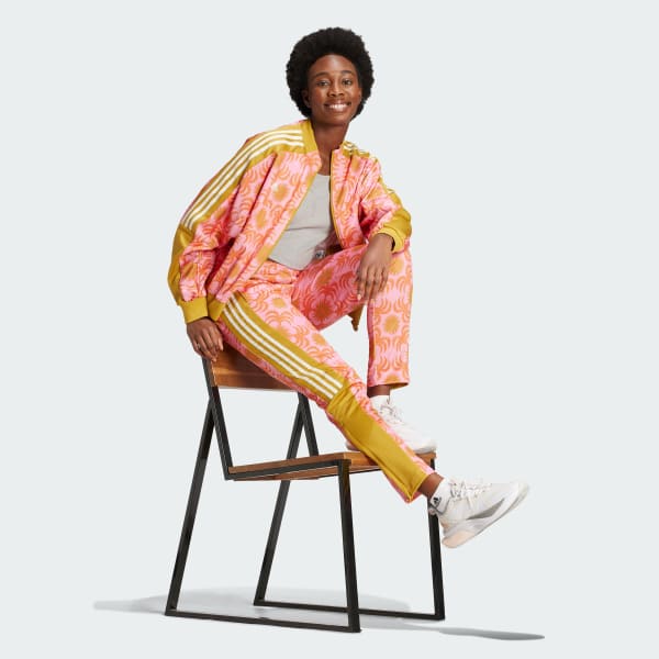 Rosa Pantalón Deportivo Tiro adidas x FARM Rio