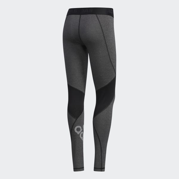 Negro Licras Alphaskin Badge of Sport - Pretina Baja