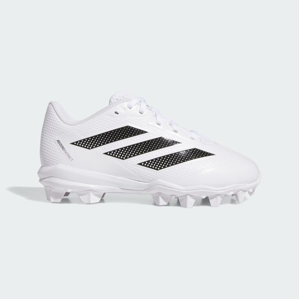 Blanco Tenis Adizero Instinct de caucho moldeado 2.0 para niños
