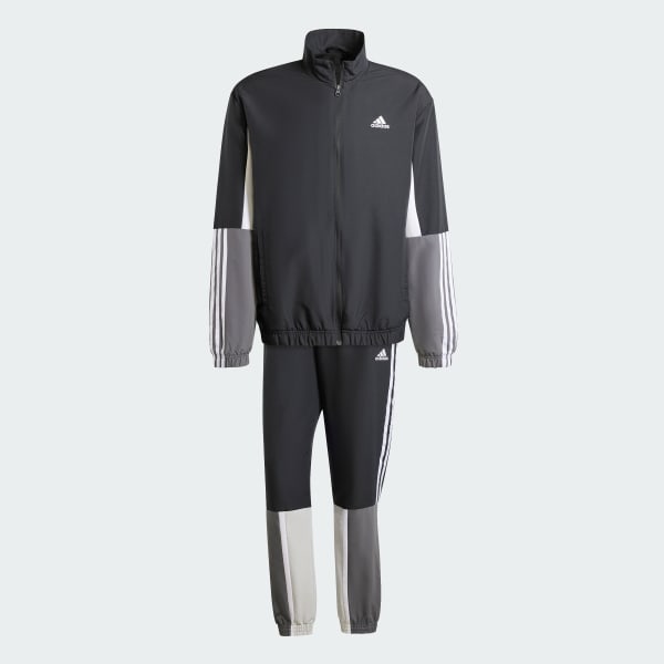 cerná Sportovní souprava Sportswear Colorblock 3-Stripes