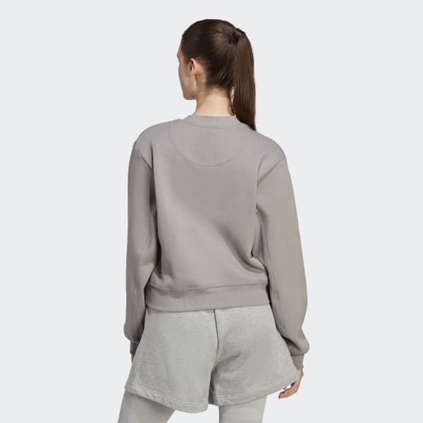 Cinzento Sweatshirt Sportswear adidas by Stella McCartney