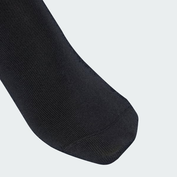 Noir Chaussettes mi-mollet 3 bandes (3 paires)