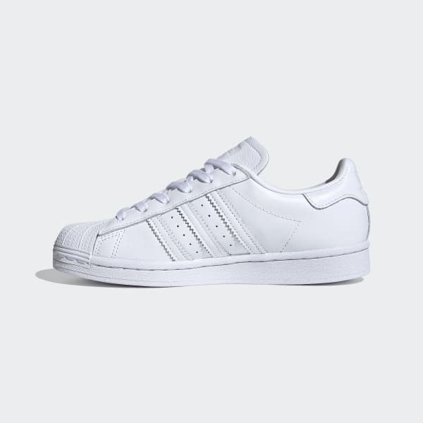 adidas superstar all white womens