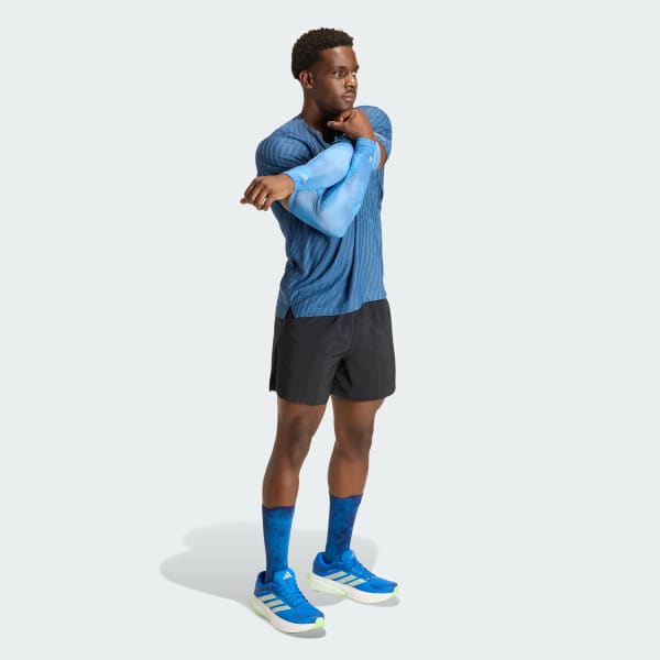 modrá Tričko ADI365 Climacool+ Engineered T-Shirt