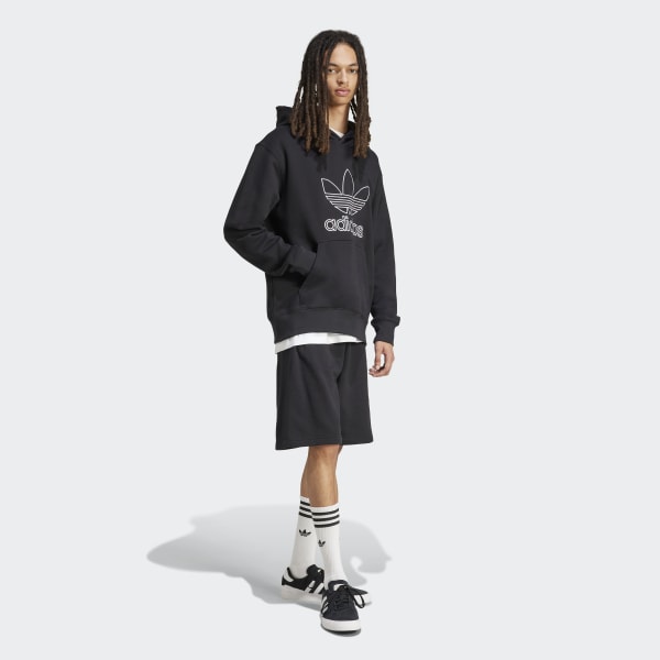 adidas アディダス プルオーバーパーカー トレフォイルロ ゴ 海外限定 adidas/アディダス TREFOIL HOODIE/トレフォイル フーディー