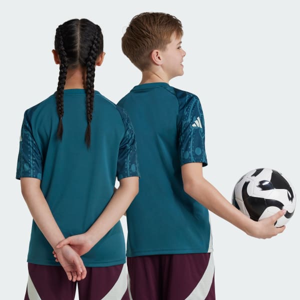 Verde Jersey Prepartido México Kids