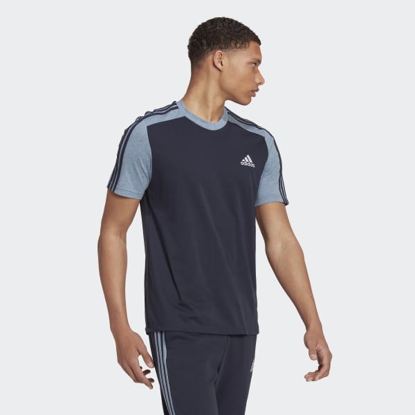 Blue Essentials Mélange Tee