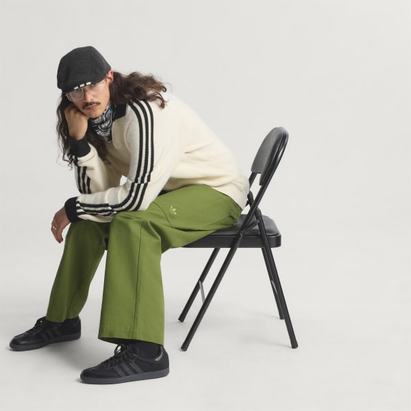 Branco Camisola de Malha de Elevada Qualidade