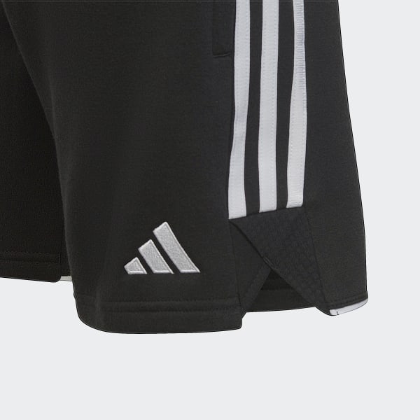 Schwarz Tiro 23 League Sweat Shorts