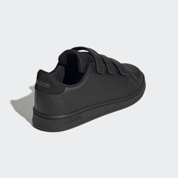 adidas Advantage Court Lifestyle Hook and Loop Shoes Black adidas UK