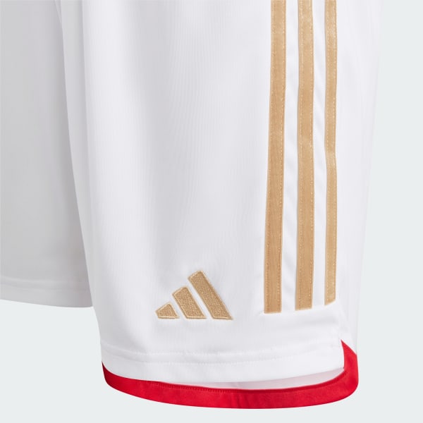 Hvit Arsenal 23/24 Hjemmeshorts