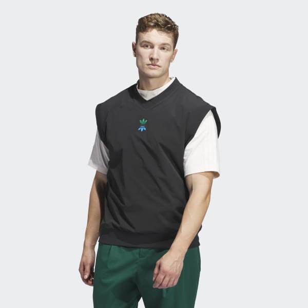 【adidas】 Men's Golf ROLLING LINKS Pullover Vest adidas Rolling Links Pullover Vest - Black | adidas Türkiye