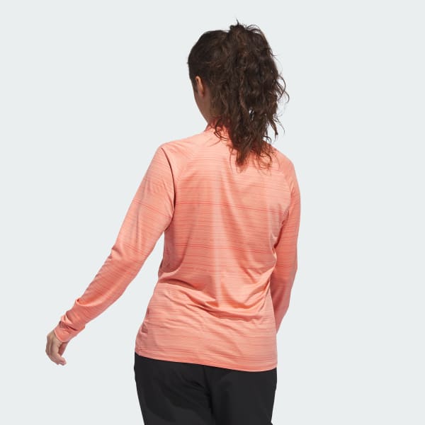 Red Ultimate365 Quarter-Zip Mock