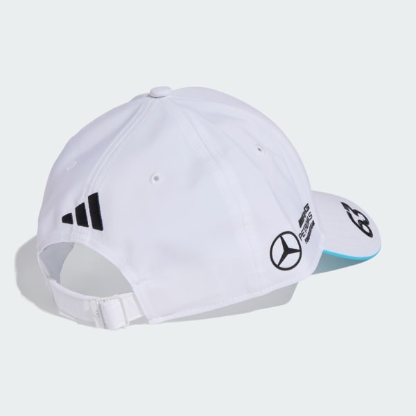 Blanco Gorra de George Russell de Mercedes - AMG Petronas Formula One Team