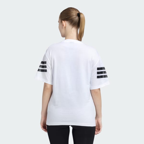 White Future Icons 3-Stripes Tee