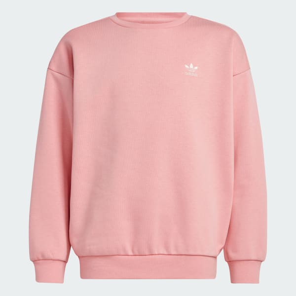 Adidas originals sweatshirt pink hot sale