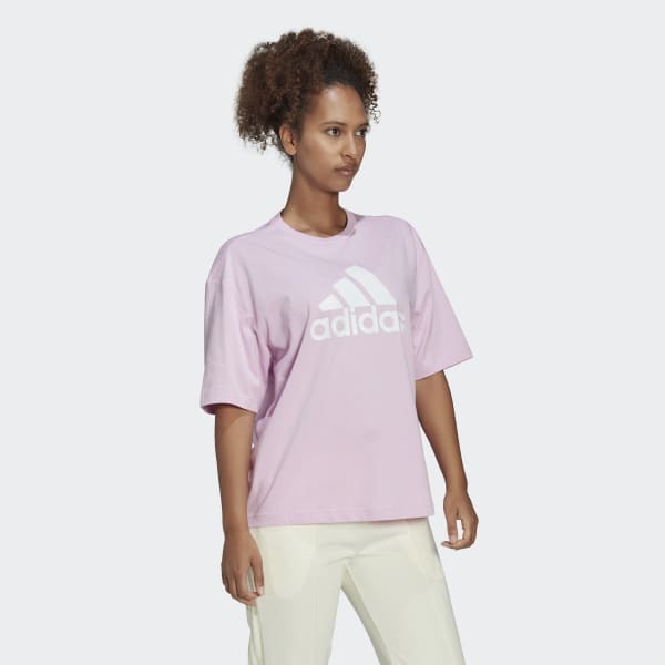 สีม่วง เสื้อยืด Future Icons Badge of Sport