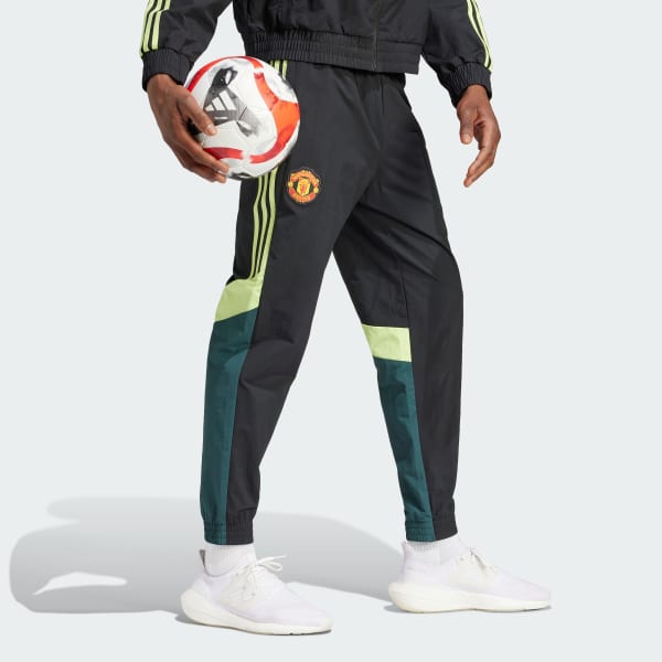 Schwarz Manchester United Woven Trainingshose