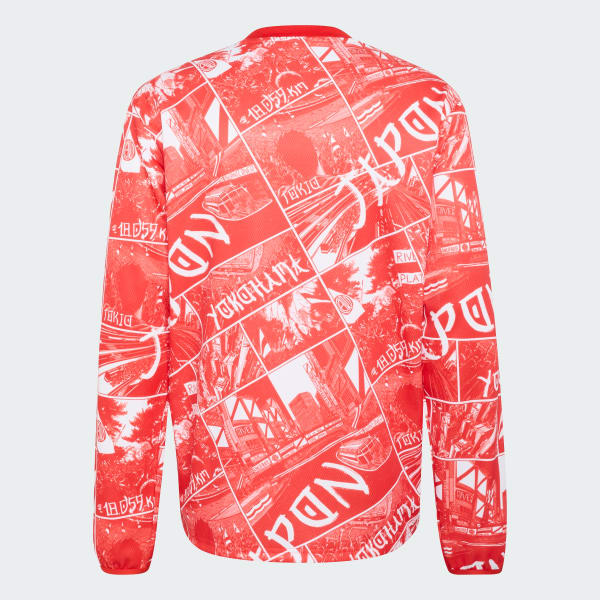 Naranja Camiseta de precalentamiento de River Plate 25/26 Tiro 25