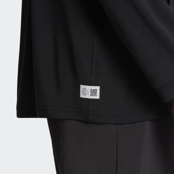 Nero Felpa con cappuccio da allenamento Train Essentials Made to be Remade Long Sleeve