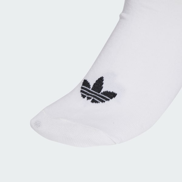 Blanc Socquettes invisibles (3 paires)