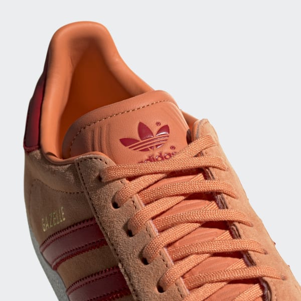 adidas gazelle orange stripe