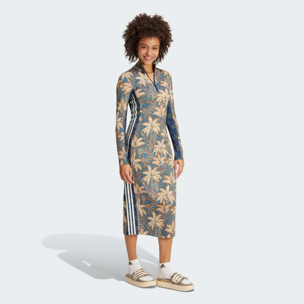 Rosado Vestido adidas x FARM Rio Premium