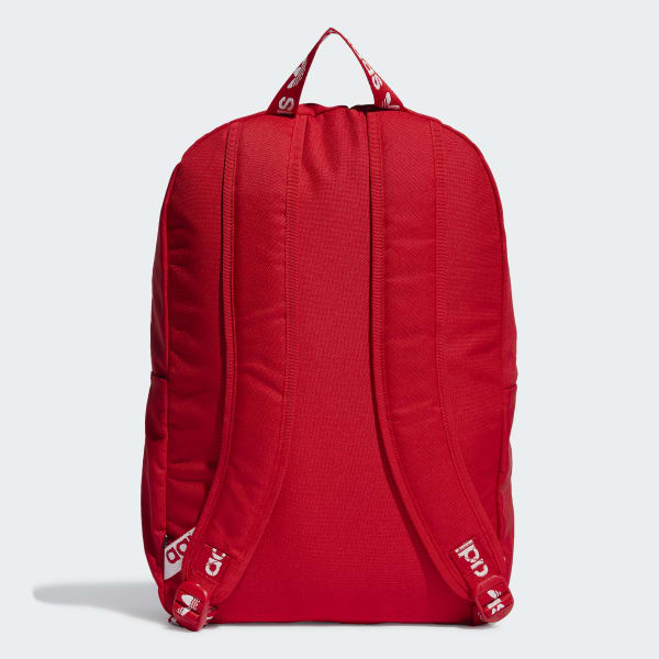 Czerwony Adicolor Backpack