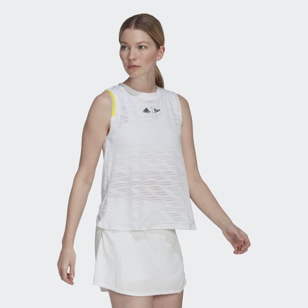 Hvit Tennis London Match Tanktopp DG930