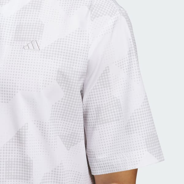 adidas Go-to DWR Short Sleeve Half-Zip Pullover - White