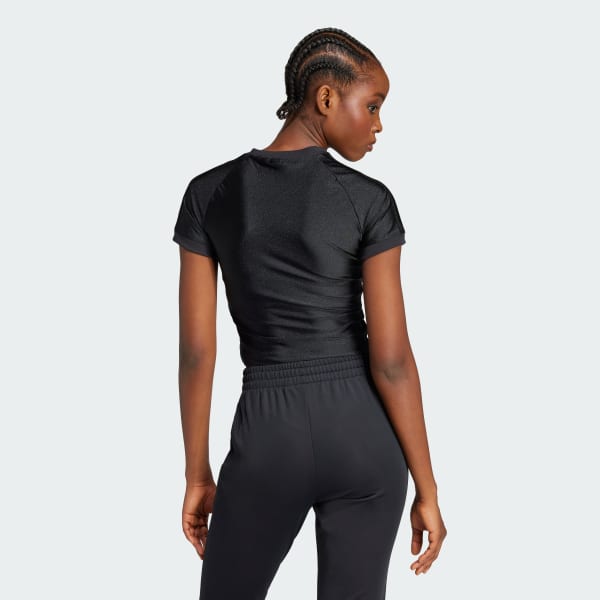 Noir T-shirt 3 bandes Cali