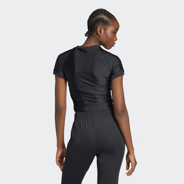 ★ adidas★ 3S Cali Tea Black JJ0908 adidas Originals 3S Cali Tee Women's Lifestyle Casual Top T