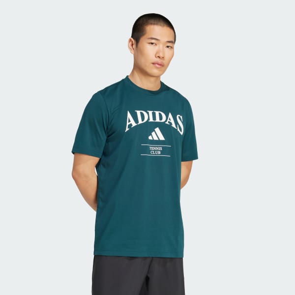 Vert T-shirt graphique adidas Heritage